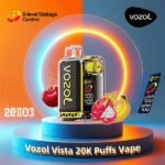 پاد یکبار مصرف موز گیلاس دراگون فروت ۲۰۰۰۰ پاف وزول Vozol Vista Banana Cherry Dragon Fruit 20000 Disposable