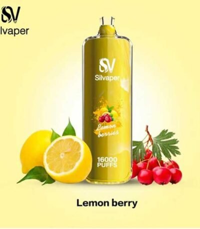ویپ یکبار مصرف ۱۶۰۰۰ پاف سیلوا میکس توت و لیمو Silva Rocket Shisha 16000 Berry Lemon Mix Disposable