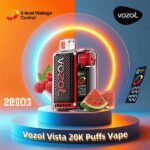 پاد یکبار مصرف هندوانه رزبری ۲۰۰۰۰ پاف وزول Vozol Vista Watermelon Raspberry 20000 Disposable