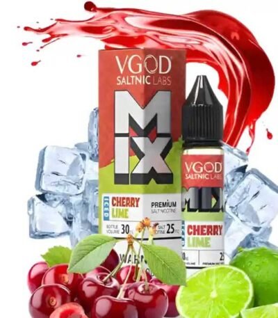 سالت نیکوتین آلبالو لیمو ویگاد Vgod Mix Series Cherry Lime Ice
