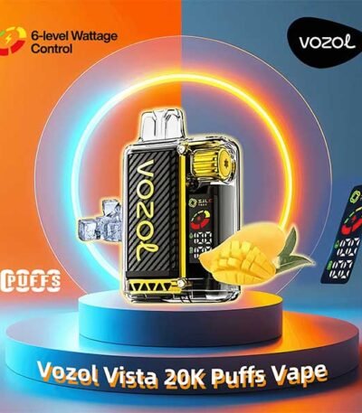 پاد یکبار مصرف انبه یخ وزول ۲۰۰۰۰ پاف Vozol Vista Mango Ice 20000 Disposable