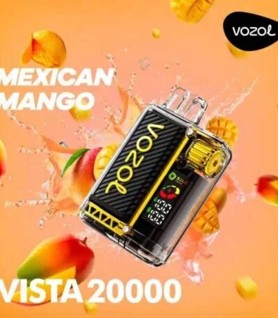 پاد یکبار مصرف انبه مکزیکی ۲۰۰۰۰ پاف وزول Vozol Vista Mexican Mango 20000 Disposable