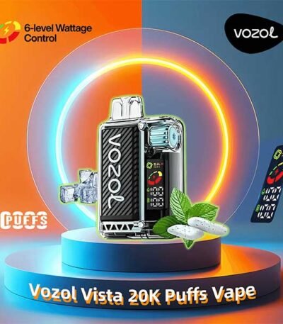 پاد یکبار مصرف نعنا ۲۰۰۰۰ پاف وزول Vozol Vista Mint 20000 Disposable