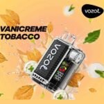 پاد یکبار مصرف وانیل کرم تنباکو ۲۰۰۰۰ پاف وزول Vozol Vista Vanilla Cream Tobacco 20000 Disposable