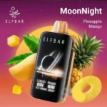 پاد یکبار مصرف الف بار ۴۰۰۰۰ پاف انبه آناناس Elf Bar Moonnight Mango Pineapple 40000 Disposable