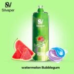 ویپ یکبار مصرف ۱۶۰۰۰ پاف سیلوا آدامس بادکنکی هندوانه Silva Rocket Shisha 16000 Watermelon Bubblegum Disposable