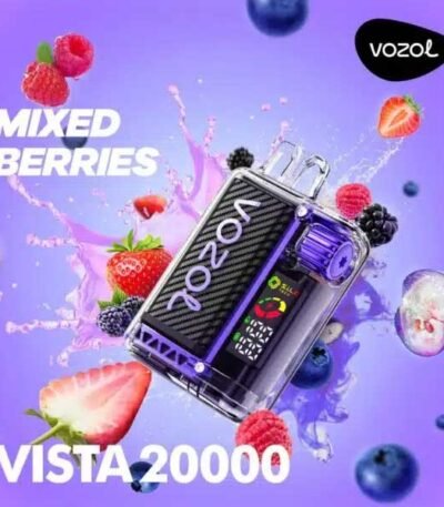 پاد یکبار مصرف میکس بری ۲۰۰۰۰ پاف وزول Vozol Vista Mix Berry 20000 Disposable
