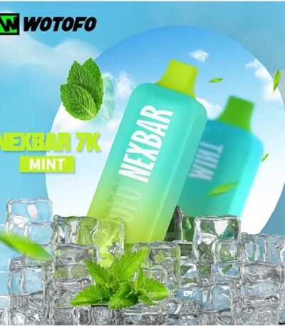پاد یکبار مصرف ۷۰۰۰ پاف نکس بار نعنا Nexbar Mint 7000 Disposable