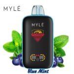 پاد یکبار مصرف نعنا بلوبری ۲۰۰۰۰ مایلی Myle Turbo 20000 Blue Mint Disposable