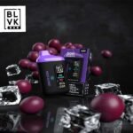 پاد یکبار مصرف انگور سودا یخ ۲۰۰۰۰ پاف بی ال وی کی Blvk Bar 20000 Grape Soda Ice Disposable