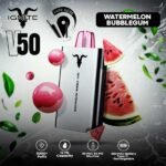 پاد یکبار مصرف هندوانه آدامس بادکنکی ایگنایت ۵۰۰۰ پاف Ignite V50 Watermelon Bubblegum 5000 Disposable