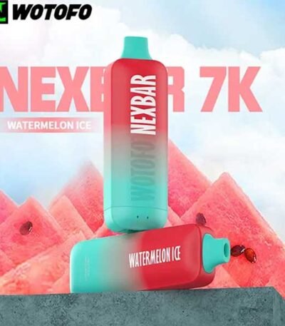 پاد یکبار مصرف ۷۰۰۰ پاف نکس بار هندوانه یخ Nexbar Watermelon Ice 7000 Disposable