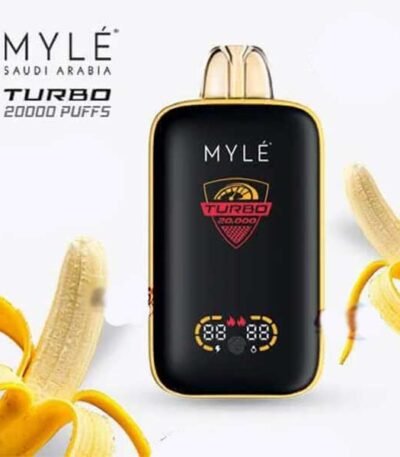 پاد یکبار مصرف موز ۲۰۰۰۰ مایلی Myle Turbo 20000 Banana Disposable
