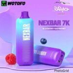 پاد یکبار مصرف ۷۰۰۰ پاف نکس بار بلوبری رزبری Nexbar Blueberry Raspberry 7000 Disposable