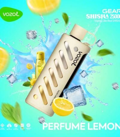 ویپ یکبار مصرف لیمو وزول ۲۵۰۰۰ پاف Vozol Gear Shisha 25000 Lemon Disposable