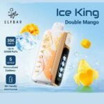 پاد یکبار مصرف میکس انبه الف بار ۳۰۰۰۰ پاف Elf Bar Ice King 30000 Double Mango Disposable