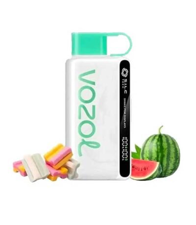 پاد یکبار مصرف وزول ۱۲۰۰۰ آدامس هندوانه Vozol Watermelon Bubblequam