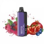 پاد یکبار مصرف بری انار ۲۳۰۰۰ پاف سوتو Soto Deluxe 23000 Berry Pomegranate Disposable