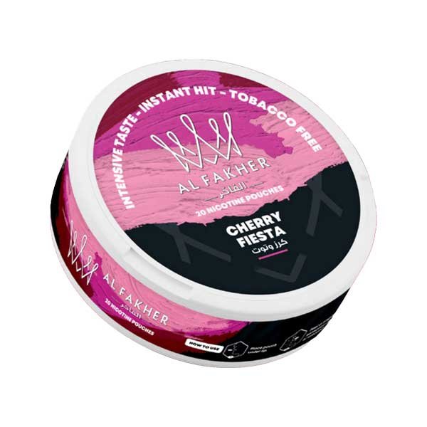 نیکوتین پچ بالشتی گیلاس آلبالو الفاخر Al Fakher Nicotine Pouch Cherry Sour