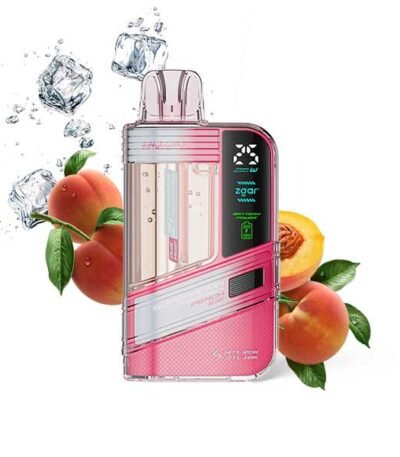 پاد یکبار مصرف ۳۰۰۰۰ پاف هلو یخ Zgar Supernova Peach Ice
