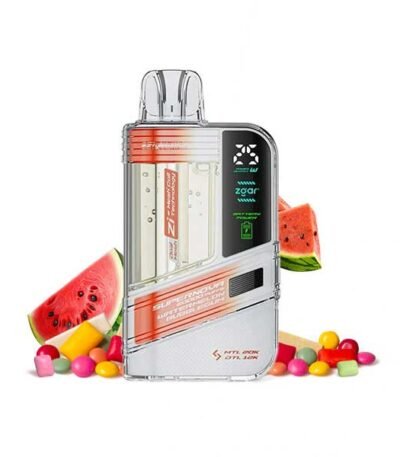 پاد یکبار مصرف ۳۰۰۰۰ پاف آدامس بادکنکی هندوانه Zgar Supernova Bubblegum Watermelon