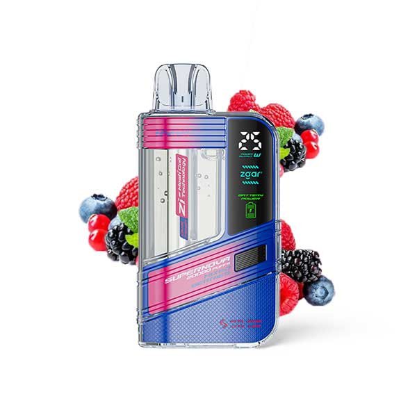 پاد یکبار مصرف ۳۰۰۰۰ پاف میکس بری Zgar Supernova Mix Berry