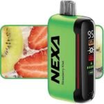 پاد یکبار مصرف کیوی توت فرنگی نکسا بار ۲۰۰۰۰ پاف Nexa Kiwi Strawberry 20000