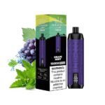 ویپ یکبار مصرف کرون بار الفاخر نعنا انگور ۱۲۰۰۰ پاف Crown Bar AL Fakher 12000 Grape Mint