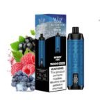 ویپ یکبار مصرف انگور فرنگی یخ ۱۵۰۰۰ پاف کرون بار الفاخر Crown Bar Al Fakher 15000 Blackcurrant Ice