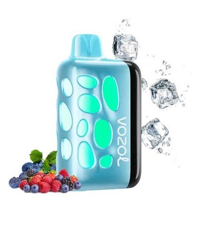 پاد یکبار مصرف ریو ۴۰۰۰۰ پاف وزول طعم بلوبری رزبری یخ Vozol Rave 40000 Blue Razz Ice