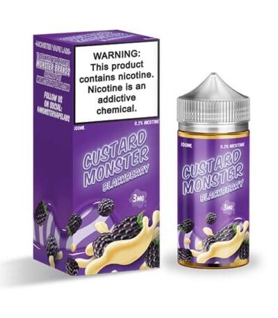 جویس کاستارد بلک بری مانستر Custard Monster Blackberry 100ML