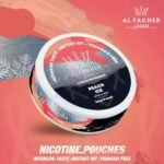 نیکوتین پچ بالشتی هلو یخ الفاخر Al Fakher Nicotine Pouch Peach Ice