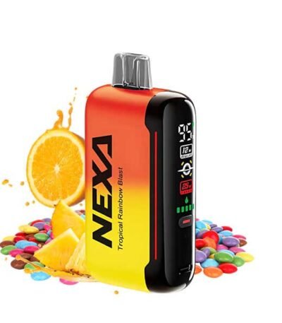 پاد یکبار مصرف راینبو تروپیکال نکسا بار ۲۰۰۰۰ پاف Nexa Tropical Rainbow Blast