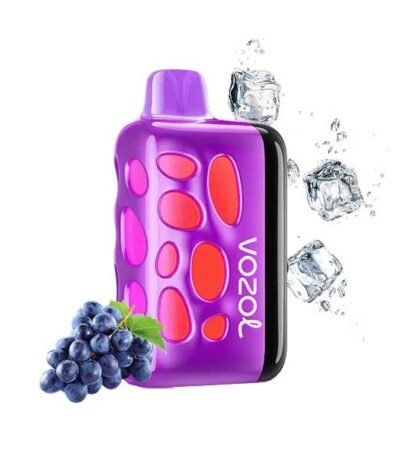پاد یکبار مصرف ریو ۴۰۰۰۰ پاف وزول طعم انگور یخ Vozol Rave 40000 Grape Ice