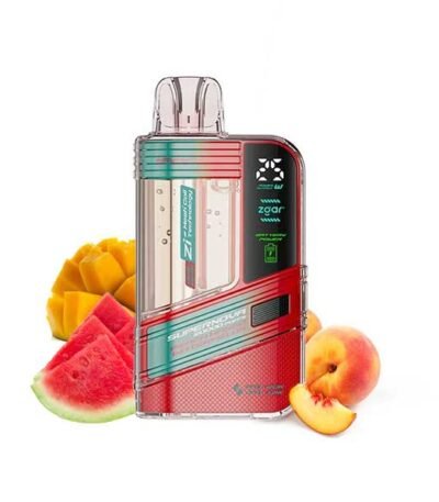پاد یکبار مصرف ۳۰۰۰۰ پاف انبه هلو هندوانه Zgar Supernova Mango Peach Watermelon