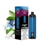 ویپ یکبار مصرف آدامس بلوبری ۱۵۰۰۰ پاف کرون بار الفاخر Crown Bar Al Fakher 15000 Blueberry Gum