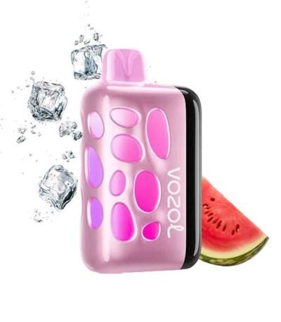 پاد یکبار مصرف ریو ۴۰۰۰۰ پاف وزول طعم هندوانه یخ Vozol Rave 40000 Watermelon Ice