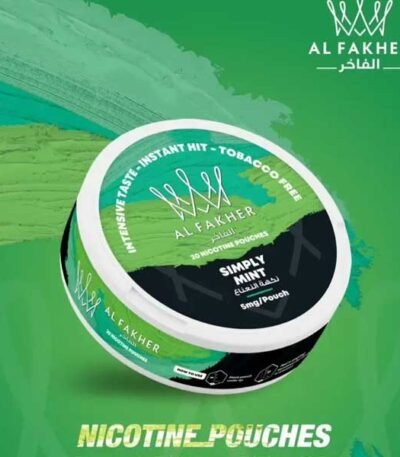نیکوتین پچ بالشتی نعنا الفاخر Al Fakher Nicotine Pouch Mint