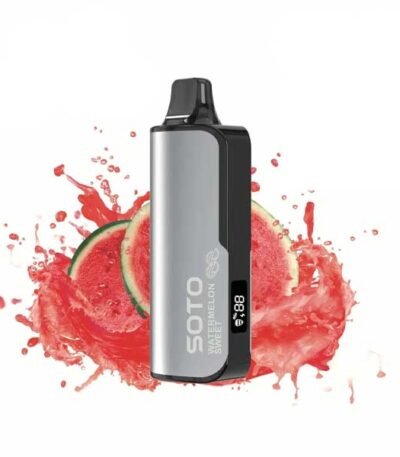 پاد یکبار مصرف هندوانه پاستیل سوتو دیلاکس ۲۳۰۰۰ پاف Soto Deluxe