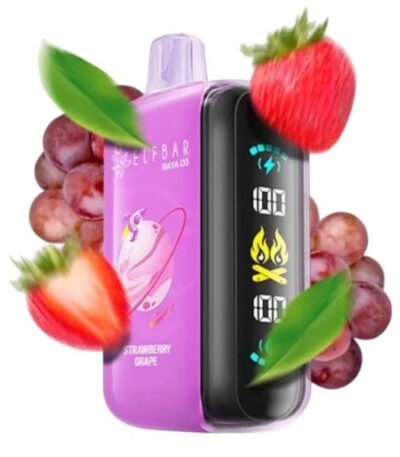 پاد یکبار مصرف الف بار رایا دی ۳ انگور توت فرنگی Elf Bar Raya D3 Grape Strawberry 25000 Puffs