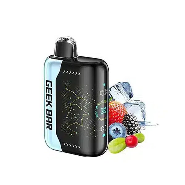 پاد گیک بار پالس ایکس میکس بری یخ Geek Bar Pulse X Mixed Berry Ice 25000 Puffs پاد گیک بار پالس ایکس میکس بری یخ Geek Bar Pulse X Mixed Berry Ice 25000 Puffs