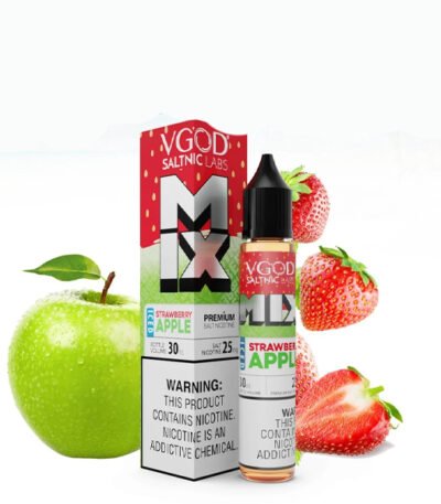 سالت نیکوتین سیب توت فرنگی یخ ویگاد VGOD Mix Series Strawberry Apple Ice
