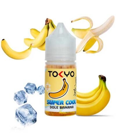 سالت نیکوتین سوپر کول موز یخ توکیو Tokyo Banana Ice Super Cool