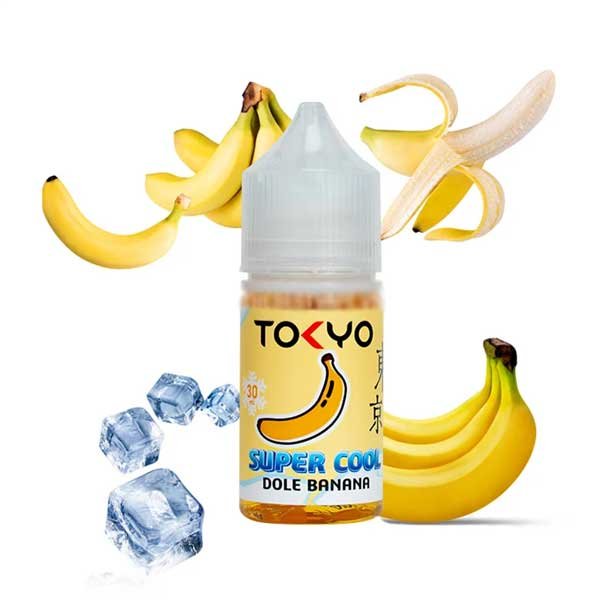 سالت نیکوتین سوپر کول موز یخ توکیو Tokyo Banana Ice Super Cool