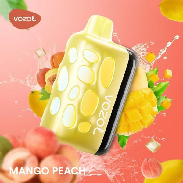 پاد یکبار مصرف ریو ۴۰۰۰۰ پاف وزول هلو انبه Vozol Rave 40000 Puffs Peach Mango
