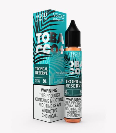 سالت نیکوتین توباکو پلاس تنباکو میوه استوایی ویگاد VGOD Tobacco Plus Tropical Reserve