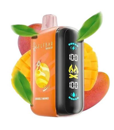 پاد یکبار مصرف الف بار رایا دی ۳ دابل منگو Elf Bar Raya D3 Double Mango 25000 Puffs