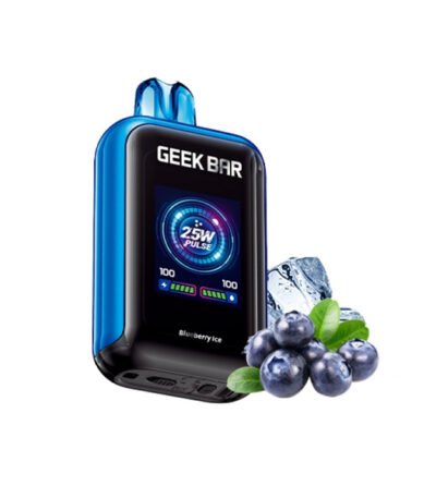 پاد یکبار مصرف گیک بار بلوبری یخ Geek Bar Blueberry Ice 23000 Puffs