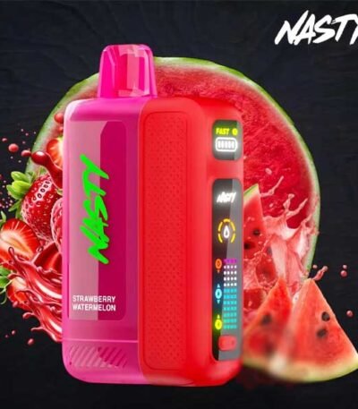 پاد یکبارمصرف نستی بولت رزبری هندوانه Nasty Bolt Raspberry Watermelon 50000 Puffs