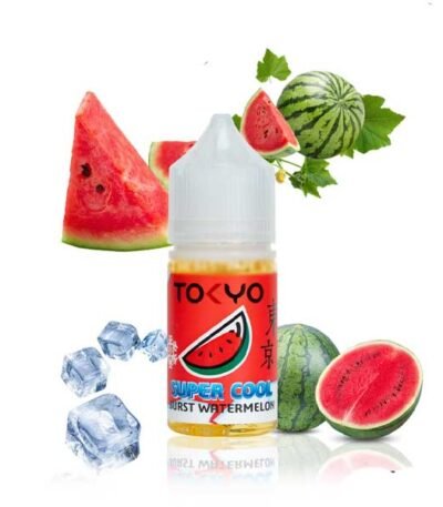 سالت نیکوتین سوپر کول هندوانه یخ توکیو Tokyo Burst Watermelon Super Cool